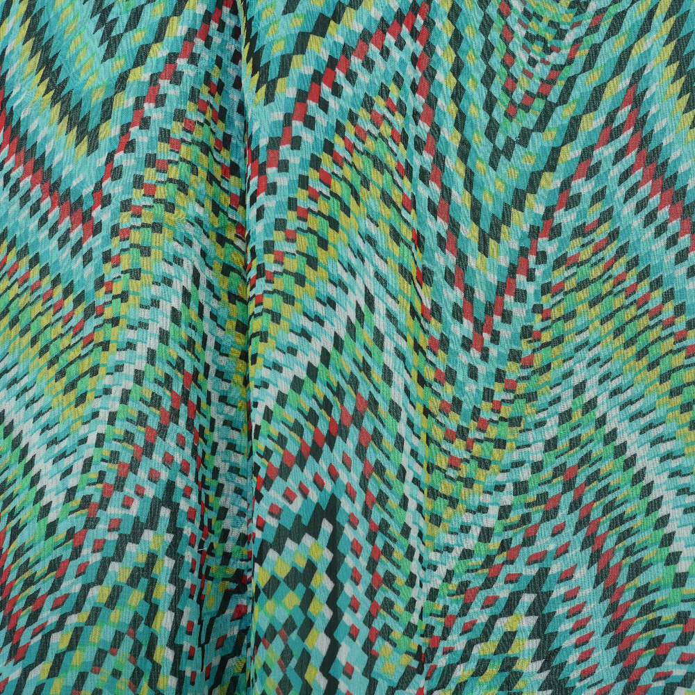 Sharagano Sleeveless Maxi Dress with Aztec Print - Picture 5 of 8
